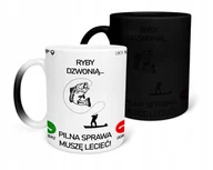 Kubki - KUBEK MAGICZNY Z NADRUKIEM-PREZENT ŚMIESZNE RÓŻNE WZORY DO WYBORU+IMIĘ - miniaturka - grafika 1