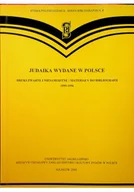 Felietony i reportaże - Judaika wydane w Polsce Druki zwarte i niesamoistne : materiały do bibliografii 1995 - 1996 - miniaturka - grafika 1