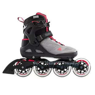 Rolki Rollerblade Macroblade 90 W 07100500A06 Neutral grey-Paradise pink 240 - Rolki - miniaturka - grafika 1
