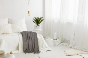 Koc 127 x 152 Bawełniano-Akrylowy Nasi 06 - Koce - miniaturka - grafika 8