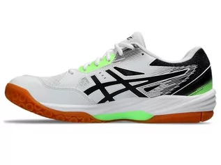 Trampki męskie - ASICS Gel-Task 3 Męskie trampki, 10 UK białe/czarne, Biały, czarny, 45 EU - grafika 1