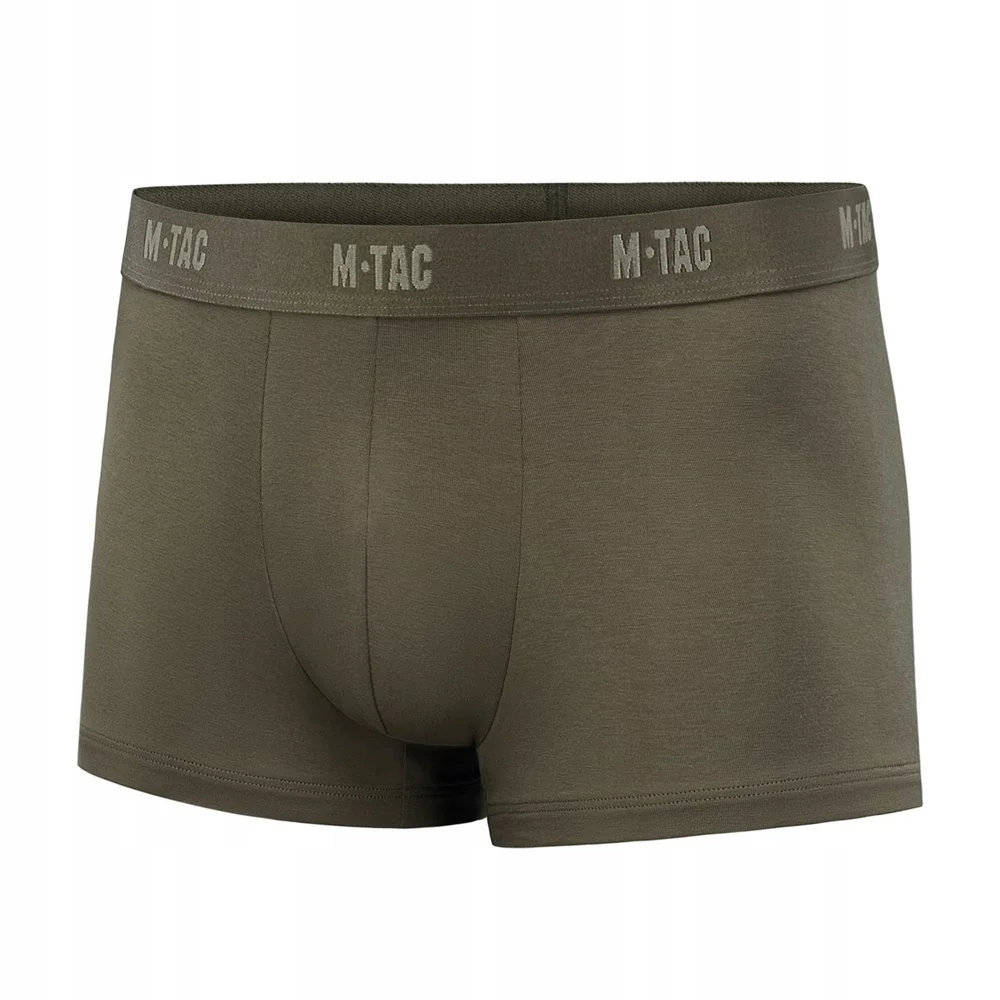 Bokserki Men Cotton Scretch Trunks Dark Olive 3XL