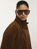 Okulary przeciwsłoneczne - Reserved - Okulary przeciwsłoneczne - brązowy - miniaturka - grafika 1