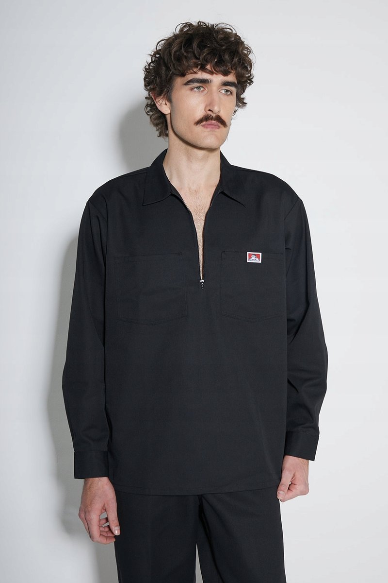 Koszula Ben Davis Solid 1/2 ZIP