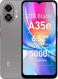ZTE Blade A35E Szary - Telefony komórkowe - miniaturka - grafika 1