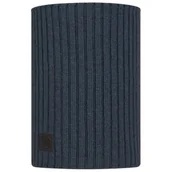Apaszki i szaliki damskie - Buff Norval Merino Neckwarmer 1242447881000, unisex komin granatowy - miniaturka - grafika 1