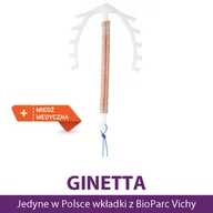 Akcesoria medyczne - Wkładka wewnątrzmaciczna GINETTA - miniaturka - grafika 1