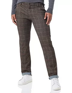 bugatti Spodnie męskie, brązowy (taupe), 34W / 30L - Spodnie męskie - miniaturka - grafika 1