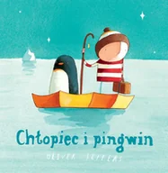 Powieści i opowiadania - Tekturka Chłopiec i pingwin LIT-41670 - miniaturka - grafika 1