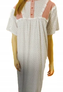 Koszula nocna baw. SENTINA dla MAMY/BABCI 5XL - Piżamy ciążowe - miniaturka - grafika 1