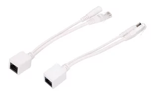 ExtraLink ExtraLink EXTRALINK 1 PORT POE INJECTOR AND SPLITTER SIMPLE POE INJECTOR WHITE CABLE 100MB ex.10031 - Wtyczki i adaptery - miniaturka - grafika 2