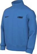 Koszulki męskie - Nike FN4902-435 M NSW Track Top PK Długa Koszulka Męska LT Zdjęcie Niebieski Rozmiar XL - miniaturka - grafika 1
