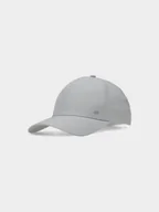Czapki damskie - 4F Czapka z daszkiem strapback uniseks - szara S/M - miniaturka - grafika 1
