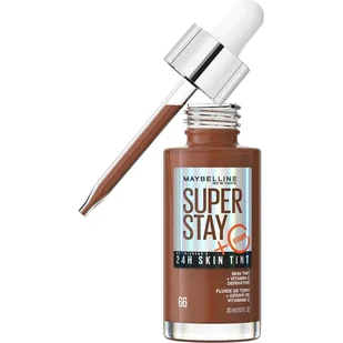 Maybelline Maybelline New York SUPER STAY 24H SKIN TINT 06 długotrwały podkład rozświetlający Podkłady 30 ml 66 - HAZELNUT - Podkłady do twarzy - miniaturka - grafika 1