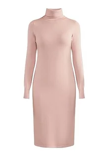 Sukienki - Jalene Damska sukienka z dzianiny Maxi 81133403, brudny róż, XS/S, brudny róż, XS-S - grafika 1
