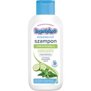 Bambino Rodzina szampon odświeżający 400 ml - Szampony do włosów - miniaturka - grafika 1
