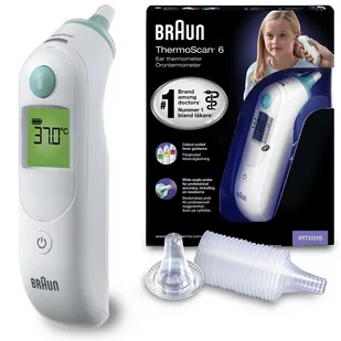 Braun IRT6515 Thermoscan6 Termometr do ucha Dzieci - Inne akcesoria do pielęgnacji dzieci - miniaturka - grafika 1