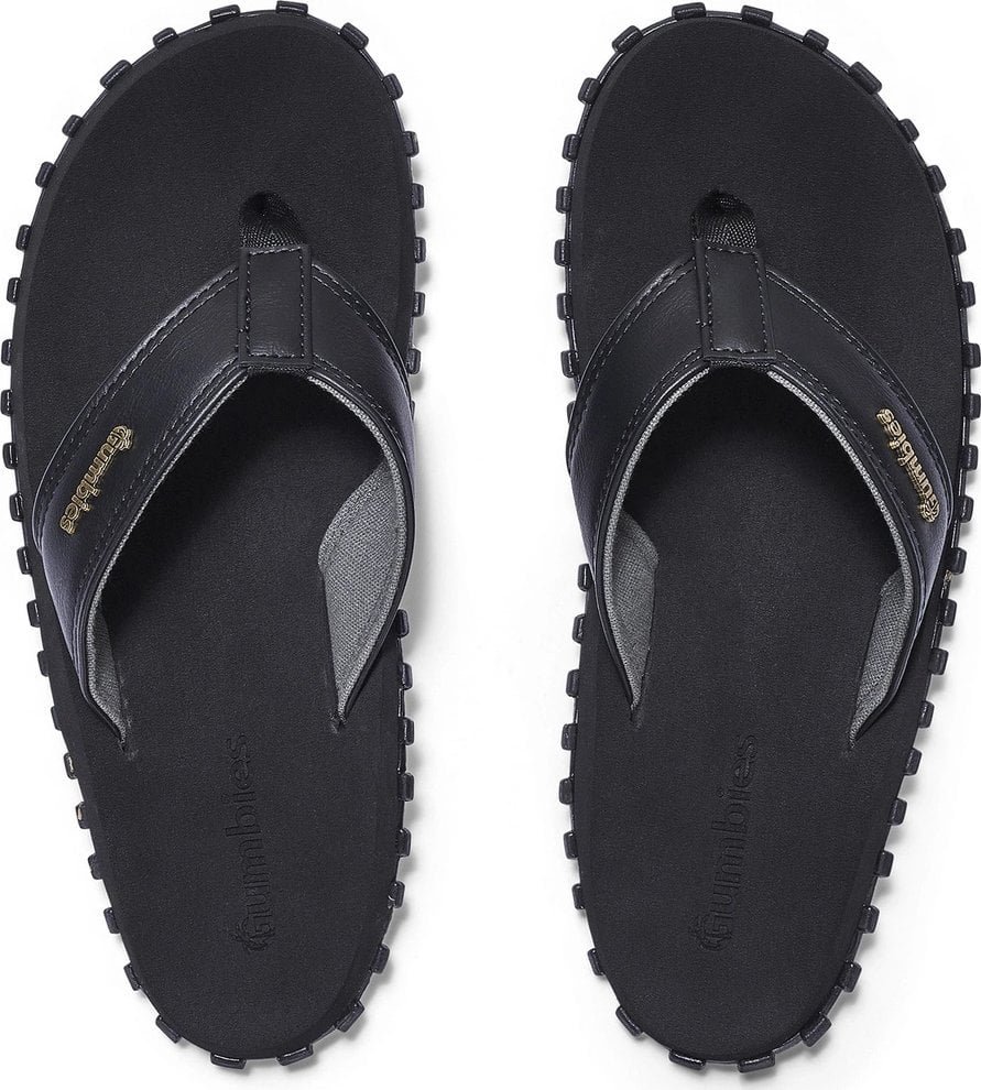 Japonki męskie Gumbies Gumbies japonki unisex VEGOVERT FLIP-FLOPS BLACK 43