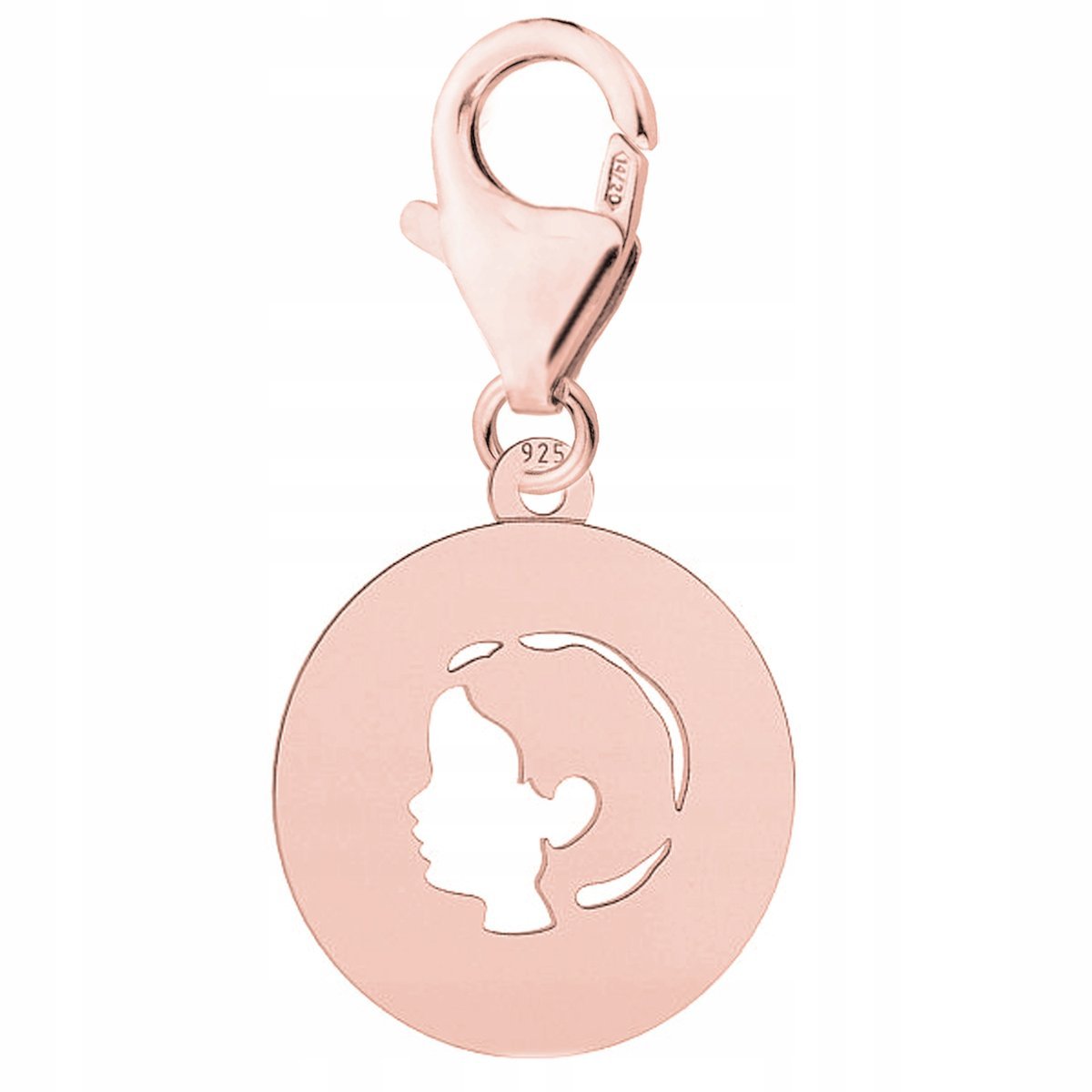 Zawieszka Pozłacana z Chłopczykiem Syn Rodzina Chłopiec Family SREBRO 925