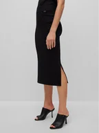 Spódnice - Boss Spódnica ołówkowa 50493889 Czarny Slim Fit - miniaturka - grafika 1