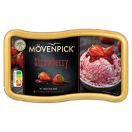 Lody i desery lodowe - Mövenpick Lody truskawkowe i lody o smaku śmietankowym 850 ml - miniaturka - grafika 1