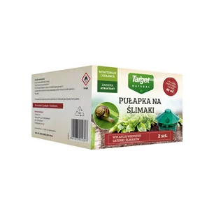 Target Pułapka na ślimaki 2 szt. - Zwalczanie i odstraszanie szkodników - miniaturka - grafika 1
