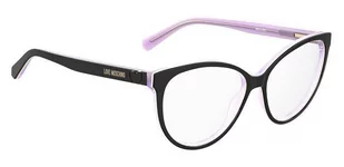 Okulary korekcyjne Love Moschino MOL591 807 - Okulary korekcyjne, oprawki, szkła - miniaturka - grafika 2