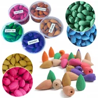 Zabawki kreatywne - Stożkowe KNOTY ZAPACHOWE naturalne do KOMINKA 50 sztuk Kadzidełka zapachowe - miniaturka - grafika 1