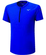 Koszulki męskie - Koszulka męska Mizuno  Solarcut ER Trail HZ Tee blue XL - miniaturka - grafika 1