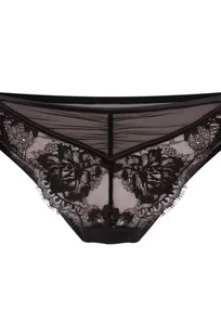 Hunkemöller Brazyliany Cynthia z wysokim wycięciem Czarny - Majtki damskie - miniaturka - grafika 1