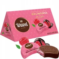 Bombonierki i czekoladki - Czekoladki nadziewane o smaku Malinówki Bombonierka Wawel 180g - miniaturka - grafika 1