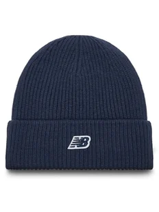 New Balance Czapka Winter Watchman Beanie Patch V3.0 LAH53008NNY Niebieski - Czapki damskie - miniaturka - grafika 1