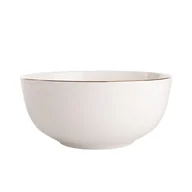 Miski i półmiski - Altom MARIAPAULA ECRU NOVA ZŁOTA LINIA SALATERKA OKRĄGŁA 19CM - miniaturka - grafika 1