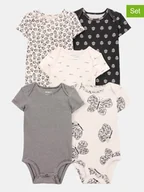 Body dla niemowląt - carter's Body (5 szt.) w kolorze czarno-kremowym - miniaturka - grafika 1