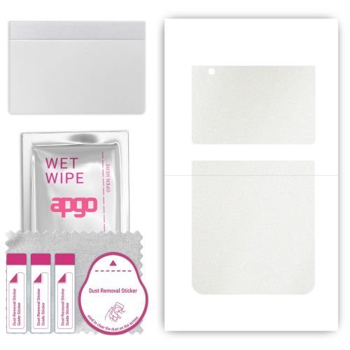 folia naklejka skórka strukturalna na TYŁ do Samsung W23 Flip - Matowa Przezroczysta Winylowa - apgo SKINS