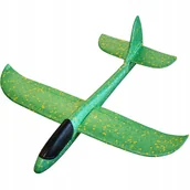Zabawki i gry sportowe - SAMOLOT STYROPIANOWY 47CM ZIELONY - miniaturka - grafika 1