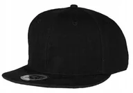 Czapki i chusty sportowe męskie - CZAPKA PROSTY DASZEK AMERICAN TWILL SNAP BACK PRO - miniaturka - grafika 1