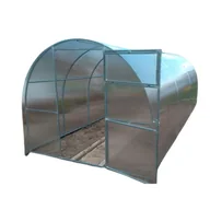 Szklarnie ogrodowe - Szklarnia Tunel 2x8 m profile 20x20 poliwęglan 3mm - miniaturka - grafika 1