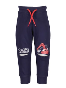 Blue Seven Spodnie dresowe w kolorze granatowym - Spodenki dla niemowląt - miniaturka - grafika 1