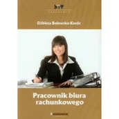 Podręczniki dla liceum - Pracownik biura rachunkowego - Elżbieta Bolewska-Kocór - miniaturka - grafika 1