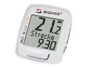 Sigma Licznik BC 8.12 ATS biały 5190 - Liczniki rowerowe - miniaturka - grafika 1