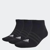 Skarpetki męskie - Skarpety do kostki ADIDAS T SPW LOW 3P IC1336 – Czarny - miniaturka - grafika 1