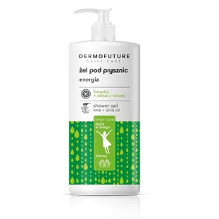 DermoFuture żel pod prysznic Limonka 500ml - Kosmetyki do kąpieli - miniaturka - grafika 1