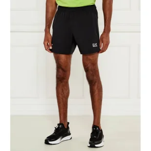 EA7 Szorty Slim Fit - Spodenki męskie - miniaturka - grafika 1