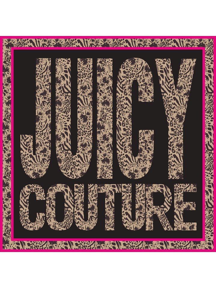 Juicy Couture Chusta w kolorze czarnym - 45 x 45 cm
