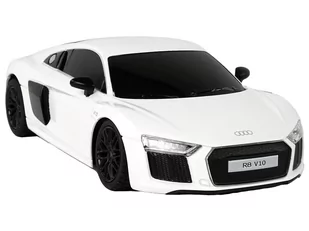 Auto R/C Audi R8 1:24 Rastar Białe - Samochody i pojazdy dla dzieci - miniaturka - grafika 5