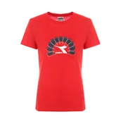 Koszulki i topy damskie - Koszulka damska DIADORA L.T-SHIRT SS GRAPHIC - miniaturka - grafika 1