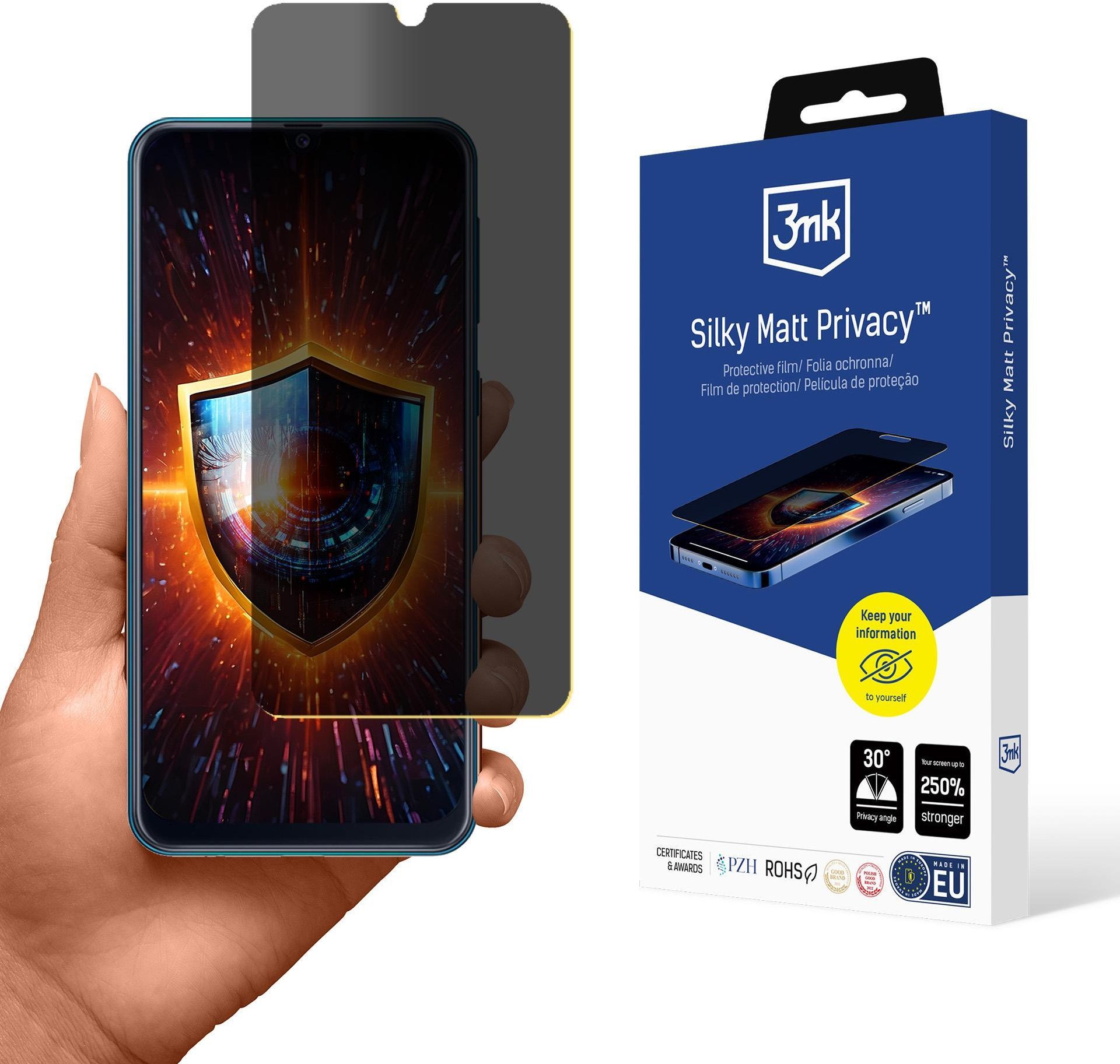 Samsung Galaxy M21 - 3mk Silky Matt Privacy