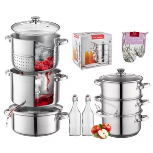 Zestaw Juicy Set sokownik 5 l plus butelki i akcesoria - Garnki - miniaturka - grafika 1