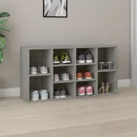 Wieszaki i stojaki - Vidaxl Ławka Z Miejscem Na Buty, Szary Dąb Sonoma, 103X30X54,5 Cm - miniaturka - grafika 1